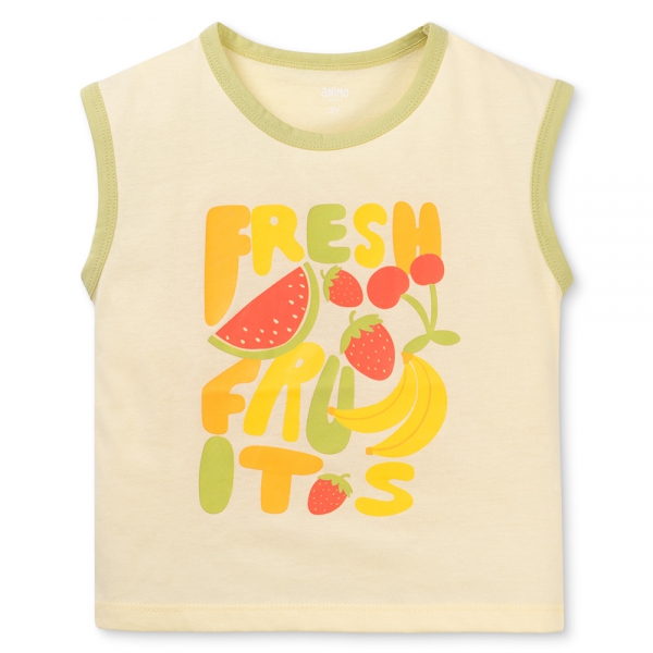 Bộ bé gái áo sát nách quần ngắn Animo easy (1-4Y) TX0625029