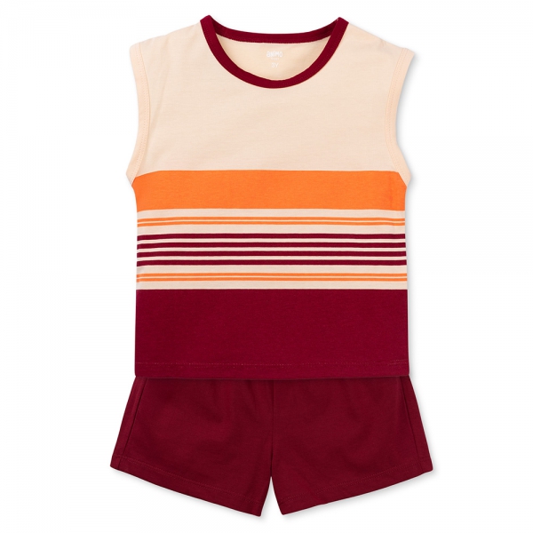 Bộ bé gái áo sát nách quần ngắn Animo easy (1-4Y) TX0625026