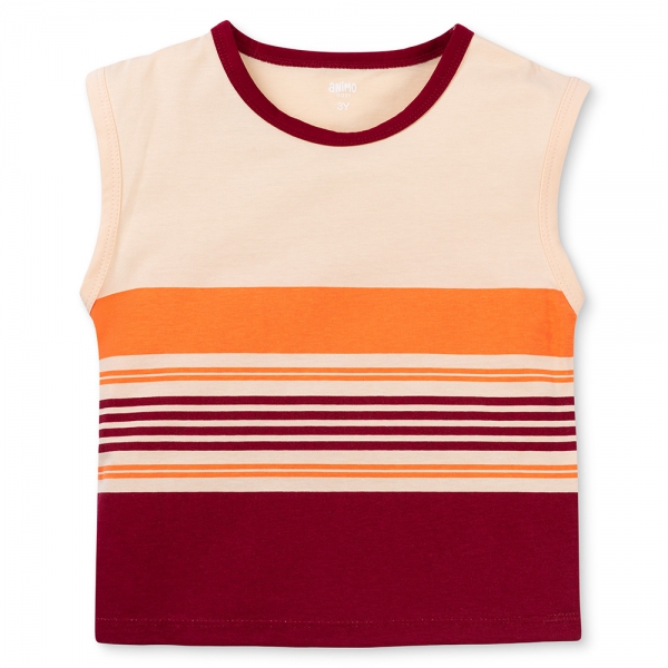 Bộ bé gái áo sát nách quần ngắn Animo easy (1-4Y) TX0625026