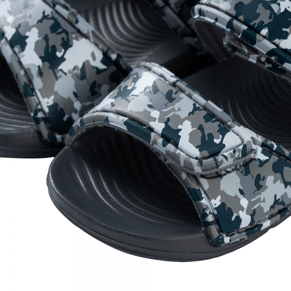 Sandal bé trai Animo A2504_JK003 (17,Xám xanh)