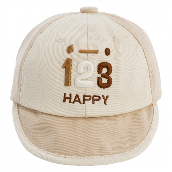 Nón lưỡi trai bé trai 1-3Y Animo A2506_MN032 (50cm,Kem)