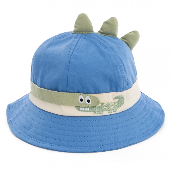 Nón vành tròn bé trai 1-3Y Animo A2506_MN026 (50cm,Xanh)