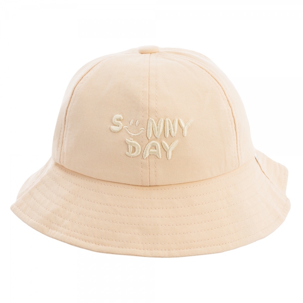 Nón bé lớn 3-6Y vành tròn Animo A2506_MN023 (52cm,Kem)