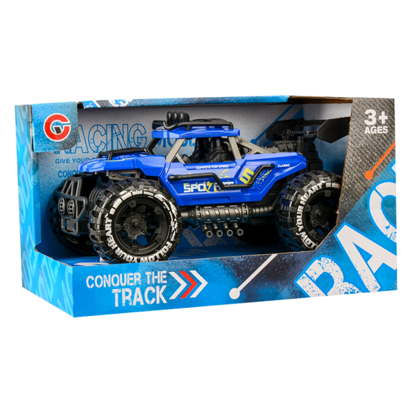 Xe địa hình siêu ngầu có đèn và âm thanh RFD641451 C504 (Xanh dương)