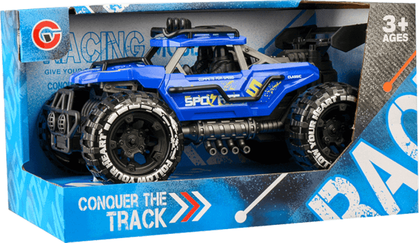 Xe địa hình siêu ngầu có đèn và âm thanh RFD641451 C504 (Xanh dương)