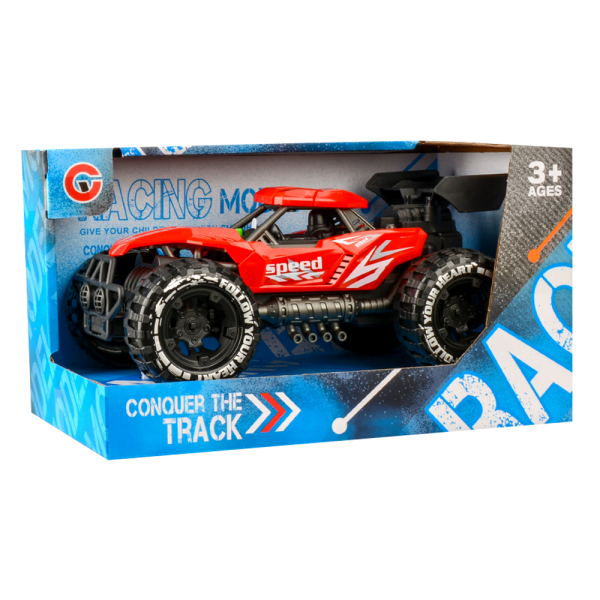 Xe địa hình siêu ngầu có đèn và âm thanh RFD641448 C504 (Đỏ)