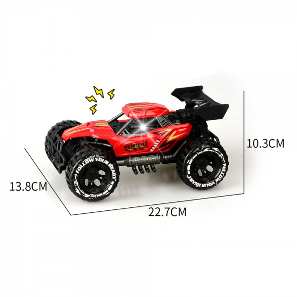 Xe địa hình siêu ngầu có đèn và âm thanh RFD641448 C504 (Đỏ)