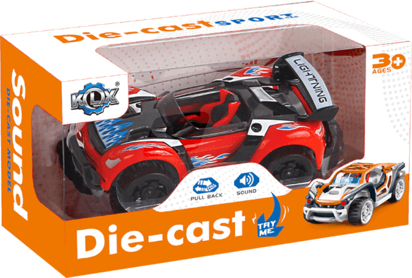 Xe đua siêu ngầu chạy trớn có âm thanh RFD630123 C504 (Đỏ)