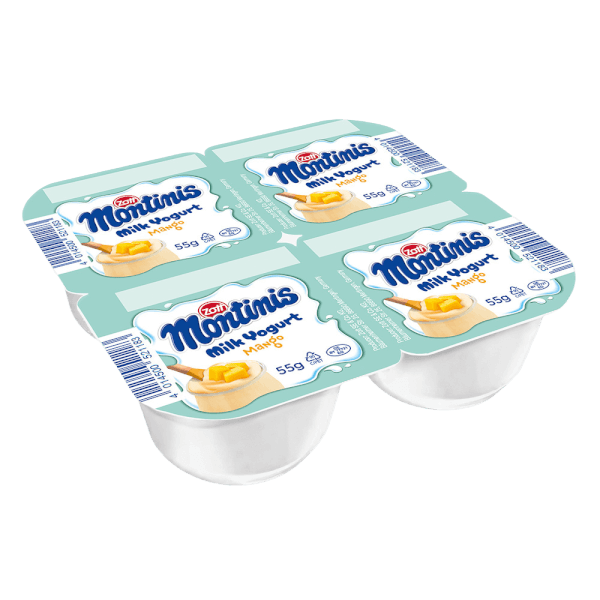 Sữa chua Zott Montinis vị Xoài 4*55g