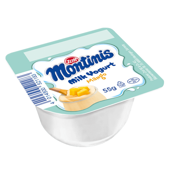 Sữa chua Zott Montinis vị Xoài 4*55g