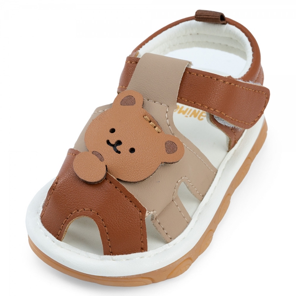 Giày tập đi chút chít Animo BT A2506_MN007 (14-17,Nâu)