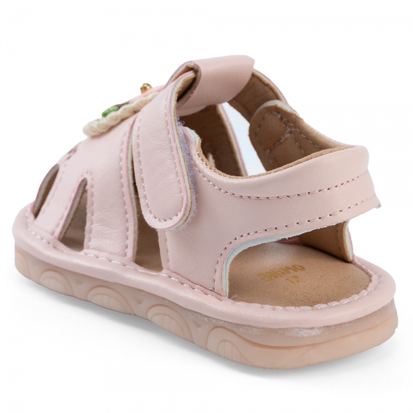 Giày tập đi chút chít Animo BG A2506_MN010 (15-17,Hồng)