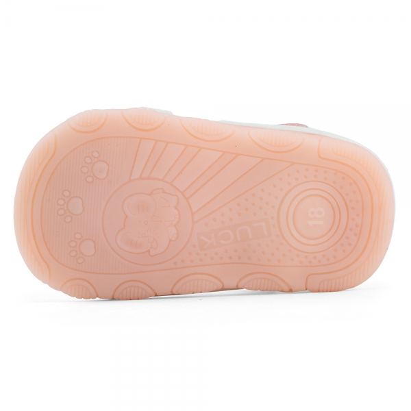 Giày tập đi chút chít Animo BG A2506_MN008 (14-17,Hồng)