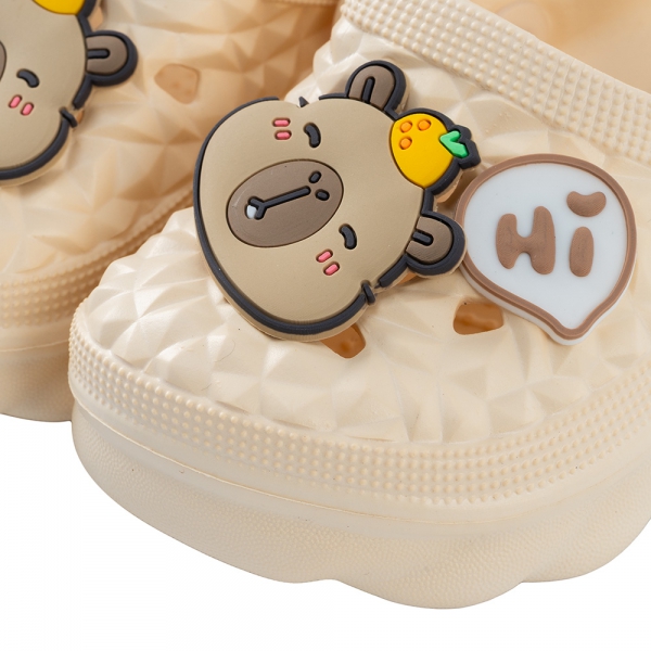 Dép sục Animo A2506_MN003 (17-21,Kem)