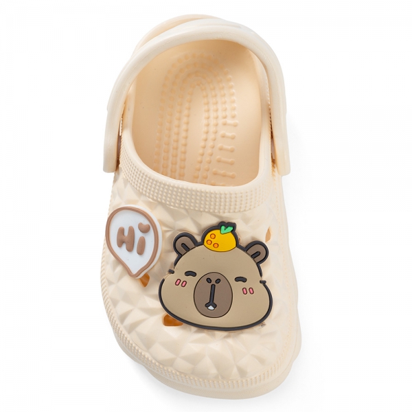 Dép sục Animo A2506_MN003 (17-21,Kem)