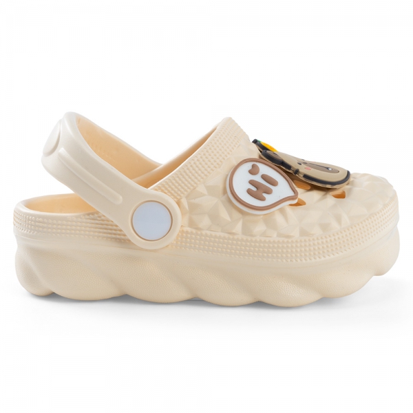 Dép sục Animo A2506_MN003 (17-21,Kem)