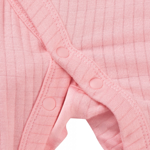 Set 2 bodysuit rayon chống muỗi dài Animo VD0825031 (0-3M,Hồng-dâu,TT06)