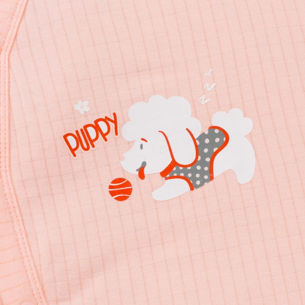 Set 2 bodysuit rayon chống muỗi dài Animo VD0825032 (0-12M,Hồng-dâu,TT06)