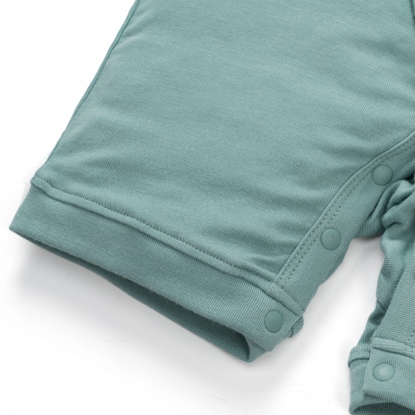 Set 2 Bodysuit kháng khuẩn Modal đùi Animo VD0725009 (0-3M,Lá-trắng,DD06)