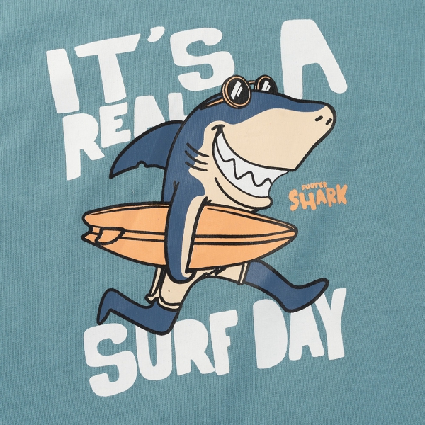 Bộ bé trai áo tay ngắn quần ngắn Animo easy (1-4Y) HN0725026