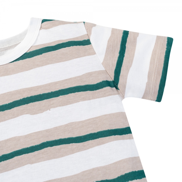 Bộ bé trai áo tay ngắn quần ngắn Animo easy (1-4Y) HN0725022