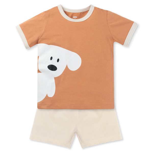 Bộ bé trai áo tay ngắn quần ngắn Animo easy (1-4Y) HN0725016