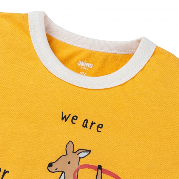 Bộ bé trai áo tay ngắn quần ngắn Animo easy (1-4Y) HN0725014