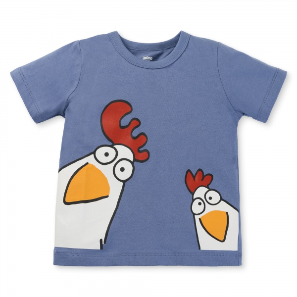 Bộ bé trai áo tay ngắn quần ngắn Animo easy(1-4Y) HN0725013