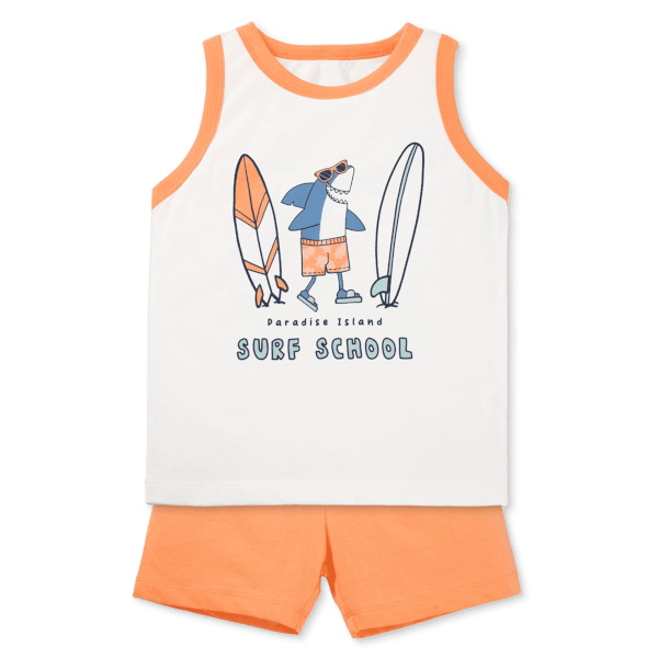 Bộ bé trai áo tay ngắn quần ngắn Animo easy (1-4Y) HN0725031