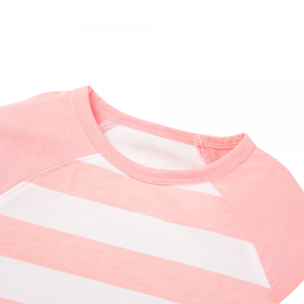 Bộ bé gái áo tay ngắn quần ngắn Animo easy (1-4Y) TX0825060