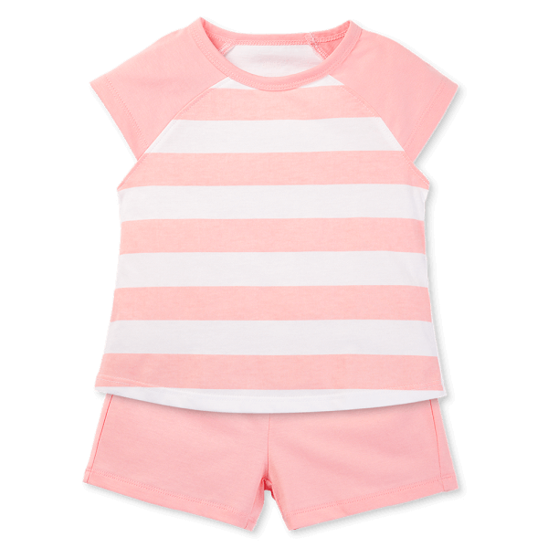 Bộ bé gái áo tay ngắn quần ngắn Animo easy (1-4Y) TX0825053