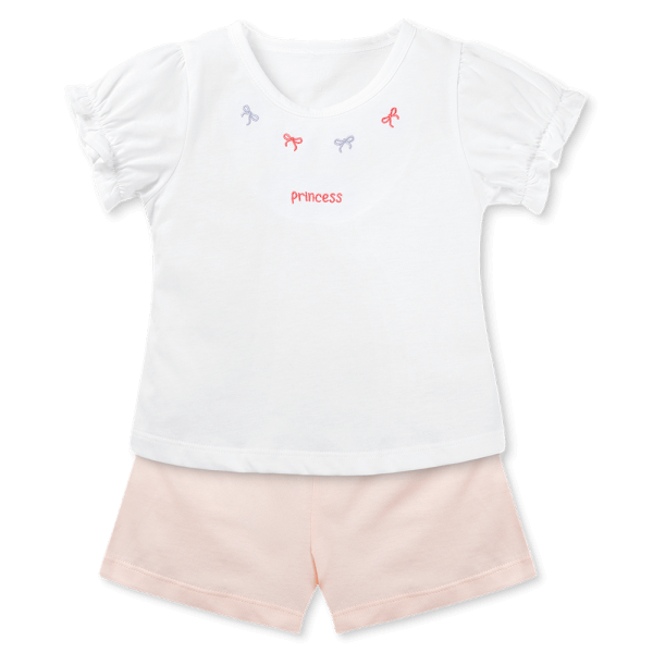 Bộ bé gái áo tay ngắn quần ngắn Animo easy (1-4Y) TX0825062