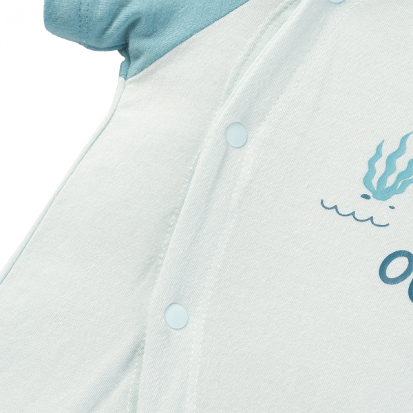 Set 2 Bodysuit kháng khuẩn Modal đùi Animo BMC0525030 (0-12M,Dương-trắng,DD06)