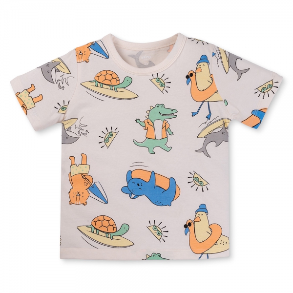 Bộ bé trai áo tay ngắn quần ngắn Animo easy (1-4Y) HN0725030