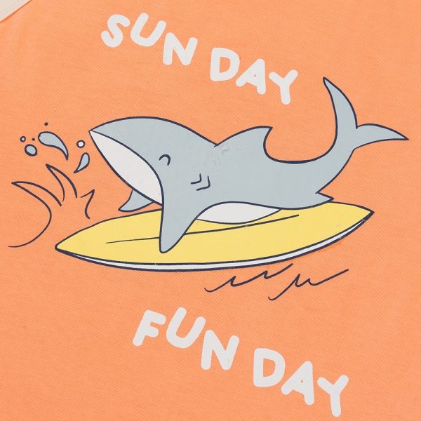 Bộ bé trai áo sát nách quần ngắn Animo easy (1-4Y) HN0725018