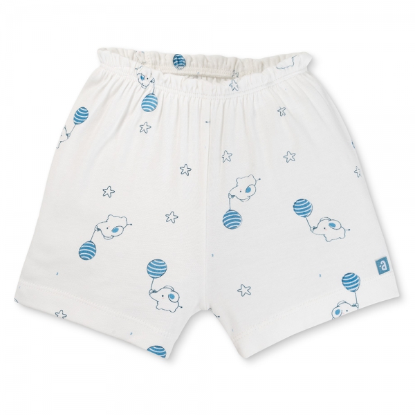 Set 2 Bộ kháng khuẩn Modal ngắn Animo VD0725003 (0-3M,Biển-trắng,DD05)