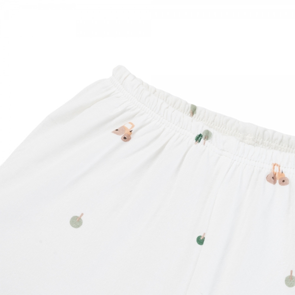 Set 2 Bộ kháng khuẩn Modal ngắn Animo BMC0625001 (0-24M,Lá-trắng,DD06)