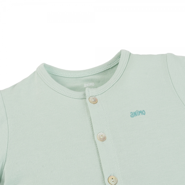 Set 2 Bộ kháng khuẩn Modal ngắn Animo BMC0625001 (0-24M,Lá-trắng,DD06)