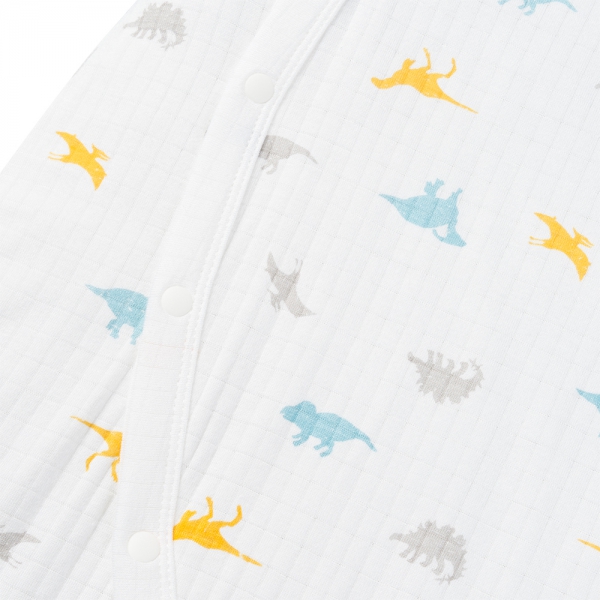 Set 2 bodysuit rayon chống muỗi dài Animo VD0825029 (0-12M,Lá-xanh,TT06)