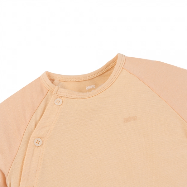 Set 2 Bộ kháng khuẩn Modal ngắn Animo BMC0925002 (0-3M,Be-trắng,NN06)