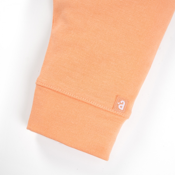 Set 2 Bộ kháng khuẩn Modal dài Animo VD0725007 (0-3M,Cam-trắng,TT06)