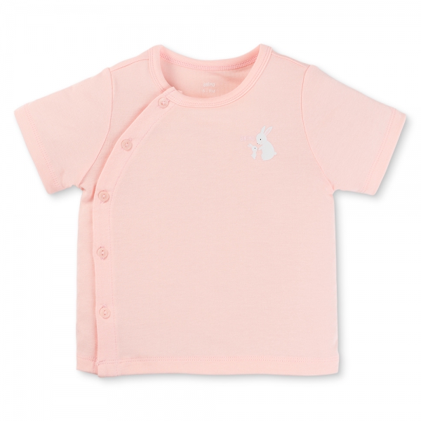 Set 2 Bộ kháng khuẩn Modal ngắn Animo VD0725002 (0-3M,Hồng-trắng,NN05)