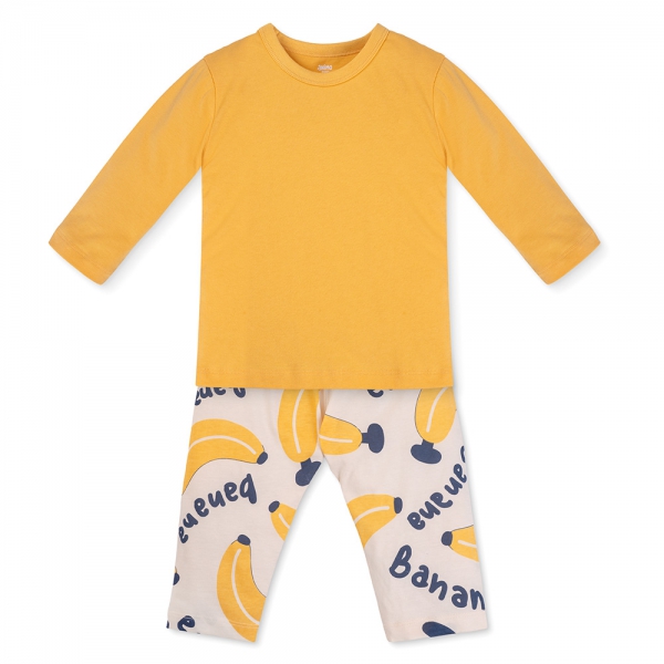 Bộ bé trai dài Animo Easy HN0925044 (1-4Y,Vàng-kem,TT00)