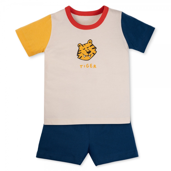 Bộ bé trai áo tay ngắn quần ngắn Animo easy (1-4Y) HN0925042