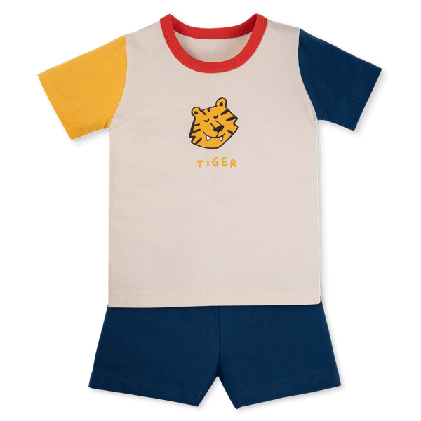 Bộ bé trai áo tay ngắn quần ngắn Animo easy (1-4Y) HN0925036