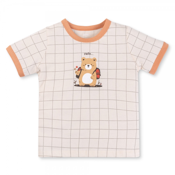Bộ bé trai áo tay ngắn quần ngắn Animo easy (1-4Y) HN0725020