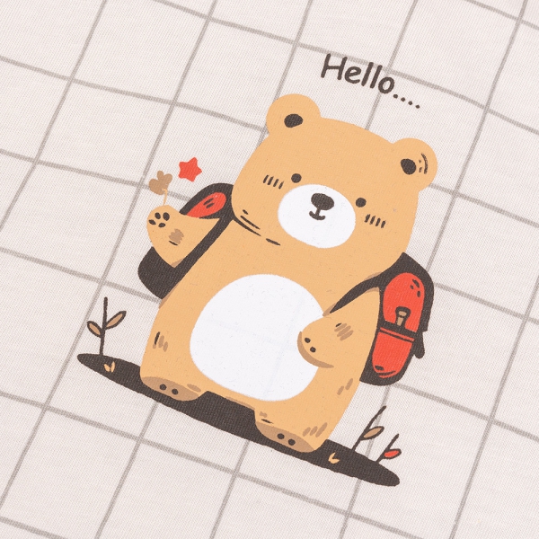 Bộ bé trai áo tay ngắn quần ngắn Animo easy (1-4Y) HN0725020