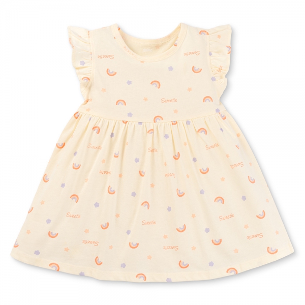 Đầm bé gái tay cánh tiên Animo easy (1-4Y) LU0725038