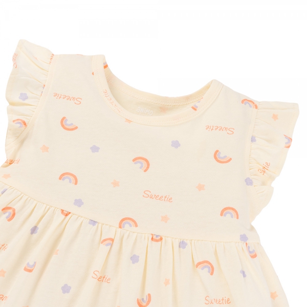 Đầm bé gái tay cánh tiên Animo easy (1-4Y) LU0725038