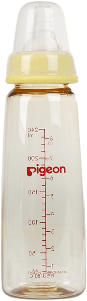 Bình sữa Pigeon nhựa PPSU cổ hẹp 240ml